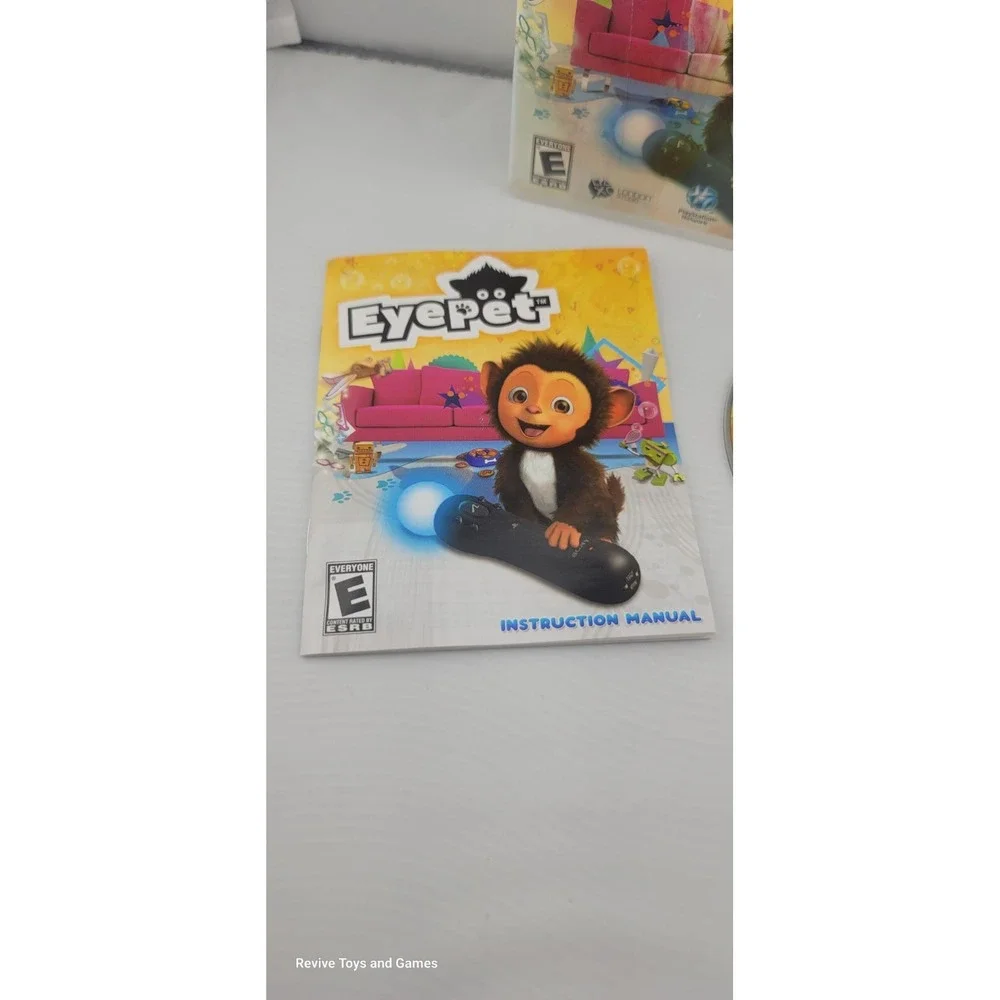EyePet (Sony PlayStation 3, PS3, 2010) CIB‎ Complete Tested and Working Great
